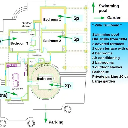 Casa vacanze Trullomio Torre Suda